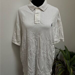 Ralph Lauren White Polo Shirt